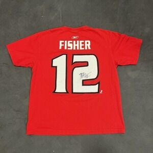 Mike Fisher Signed Autographed Ottawa Senators Reebok T Shirt‎